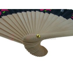 Custom made fabric fan