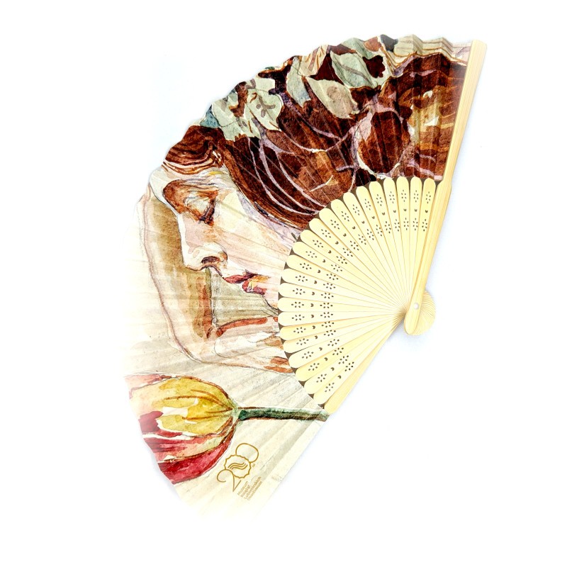 custom made gift advertising promotional fan