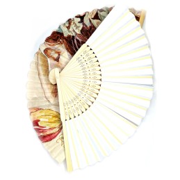 custom made gift advertising promotional fan