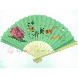 custom made gift advertising promotional fan