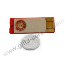 Plastový promo zakázkový chráněný USB flash disk