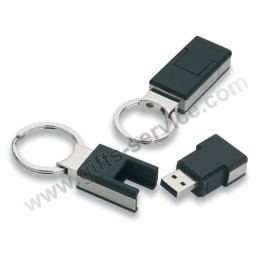 Plastový promo zakázkový chráněný USB flash disk