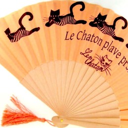 custom made gift advertising promotional fan