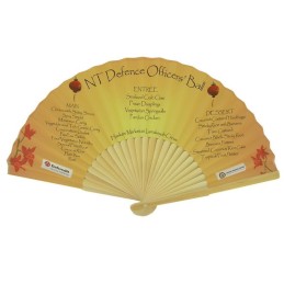 custom made gift advertising promotional fan