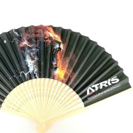 custom made gift advertising promotional fan