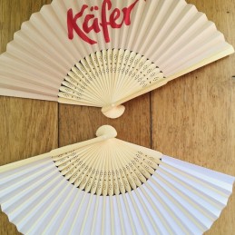 custom made gift advertising promotional fan